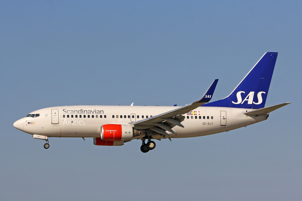 SAS Scandinavian Airlines, SE-RJT, Boeing B737-76N, msn: 32741/1487,  Tora Viking , 09.Juli 2018, ZRH Zürich, Switzerland.