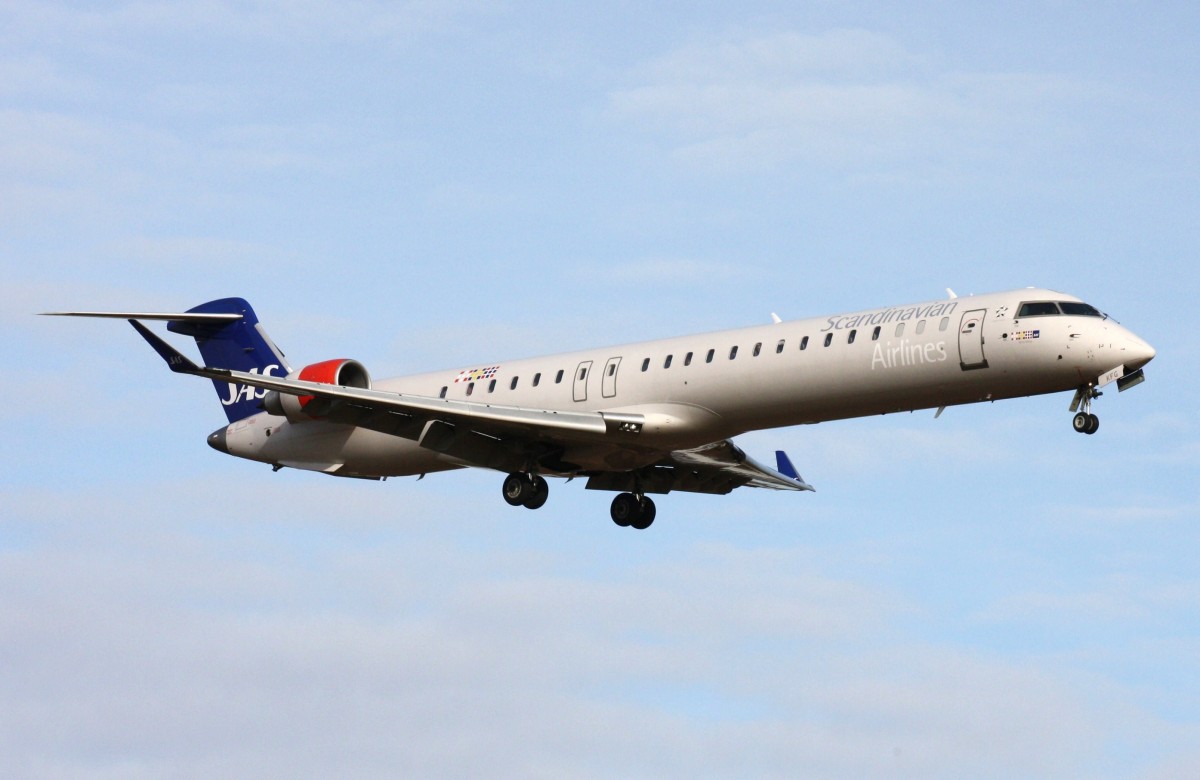 SAS,OY-KFG,(c/n15237),Canadair Regional Jet CRJ-900ER,10.02.2014,HAM-EDDH,Hamburg,Germany