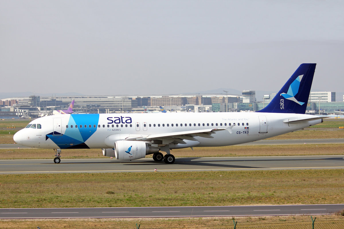 SATA Fly Azores, CS-TKO, Airbus A320-214, msn: 3891,  Diaspora , 30.März 2014, FRA Frankfurt, Germany.