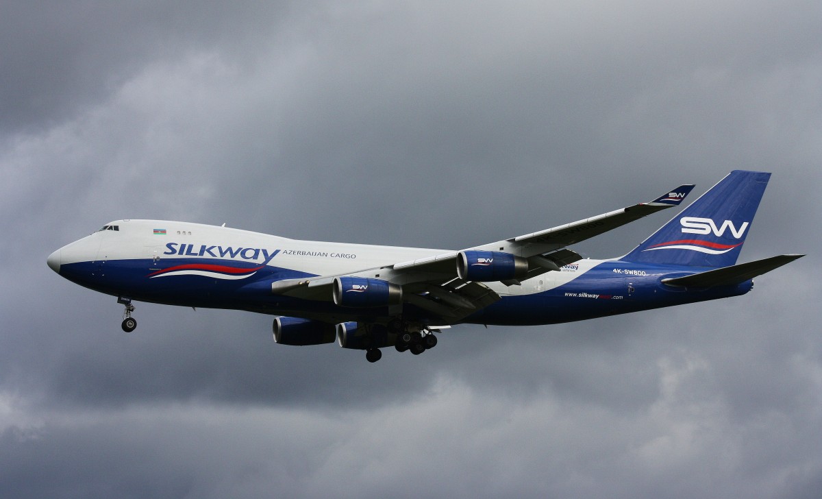 Silk Way West Airlines,4K-SW800,(c/n29729),Boeing 747-4R7F,22.06.2014,HAM-EDDH,Hamburg,Germany