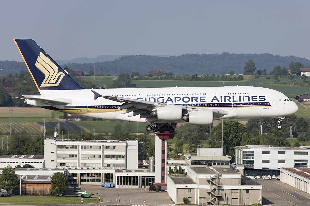 Singapore Airlines, 9V-SKM, Airbus, A380-841, 25.05.2017, ZRH, Zürich, Switzerland 



