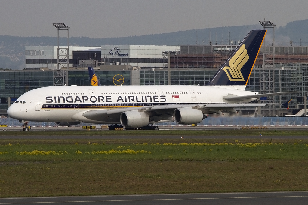 Singapore Airlines, 9V-SKM, Airbus, A380-841, 02.05.2015, FRA, Frankfurt, Germany 



