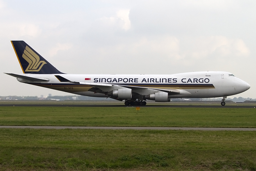 Singapore Airlines - Cargo, 9V-SFQ, Boeing, B747-412F, 07.10.2013, AMS, Amsterdam, Netherlands




