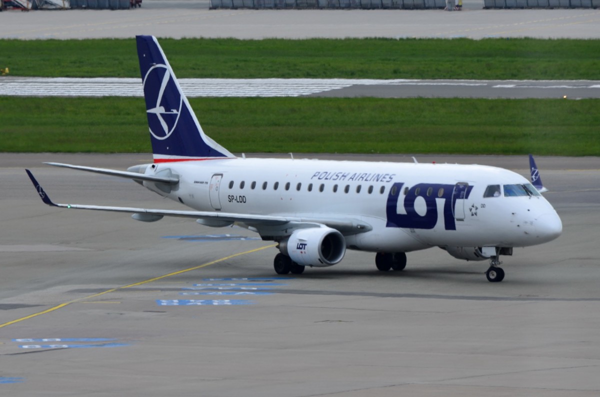 SP-LDD LOT - Polish Airlines Embraer ERJ-170STD (ERJ-170-100)   gelandet in Hamburg  04.05.2014