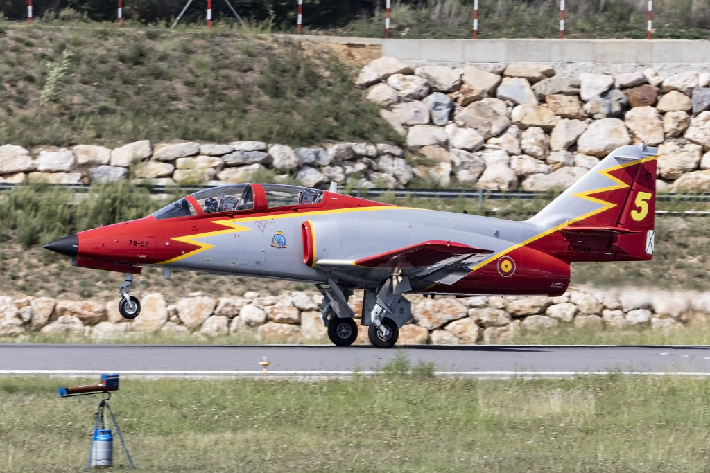 Spain - Air Force, E25-69, Casa, C-101EB Aviojet, 18.09.2015, GRO, Girona, Spain




