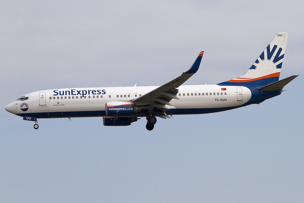 Sun Express, TC-SUU, Boeing, B737-86Q, 02.05.2015, FRA, Frankfurt, Germany 




