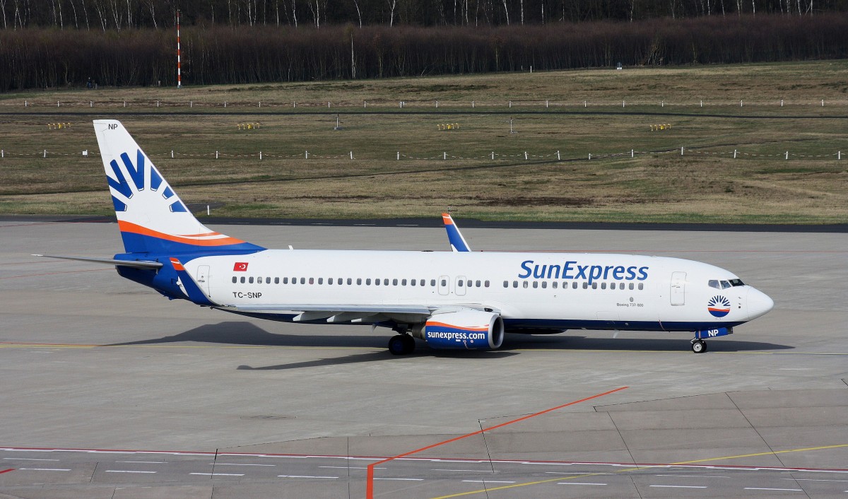 Sun Express,TC-SNP,(c/n40777),Boeing 737-8HC(WL),29.03.2014,CGN-EDDK,Koln-𬮭Bonn,Germany