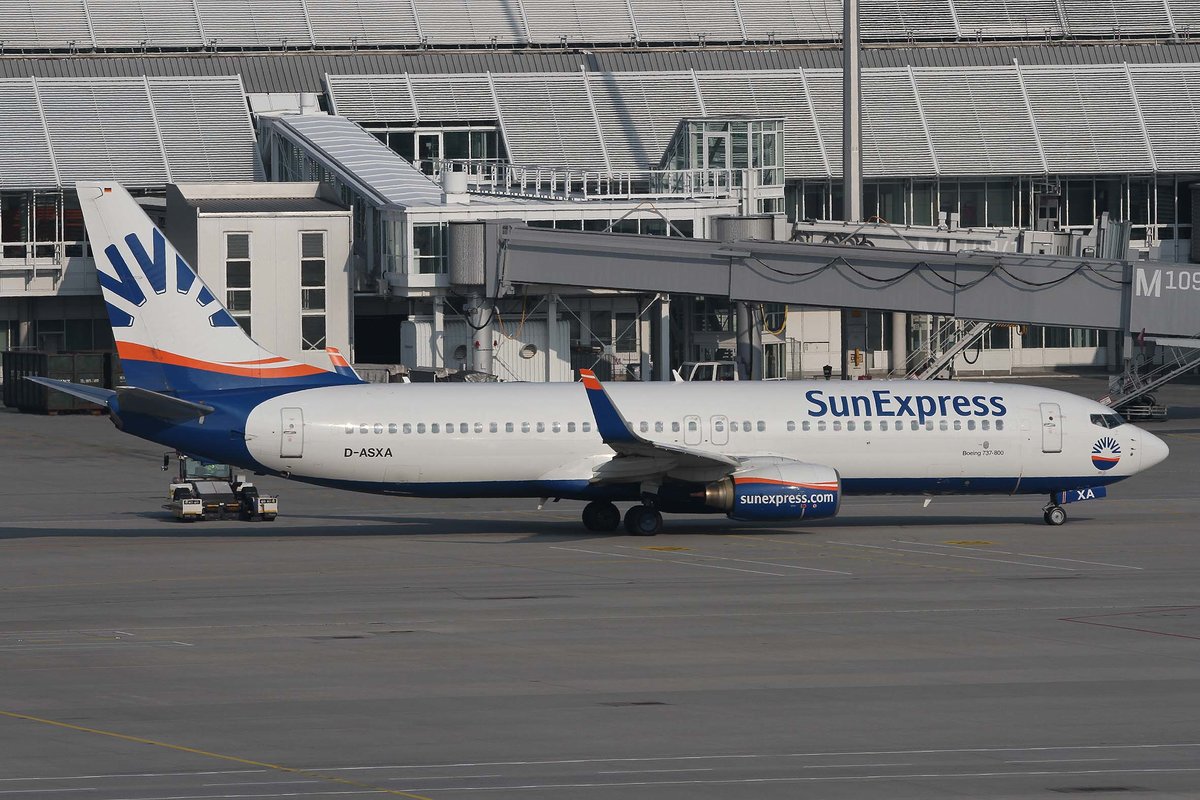 SunExpress Germany, D-ASXA, Boeing, 737-8Z9 wl, MUC-EDDM, München, 05.09.2018, Germany