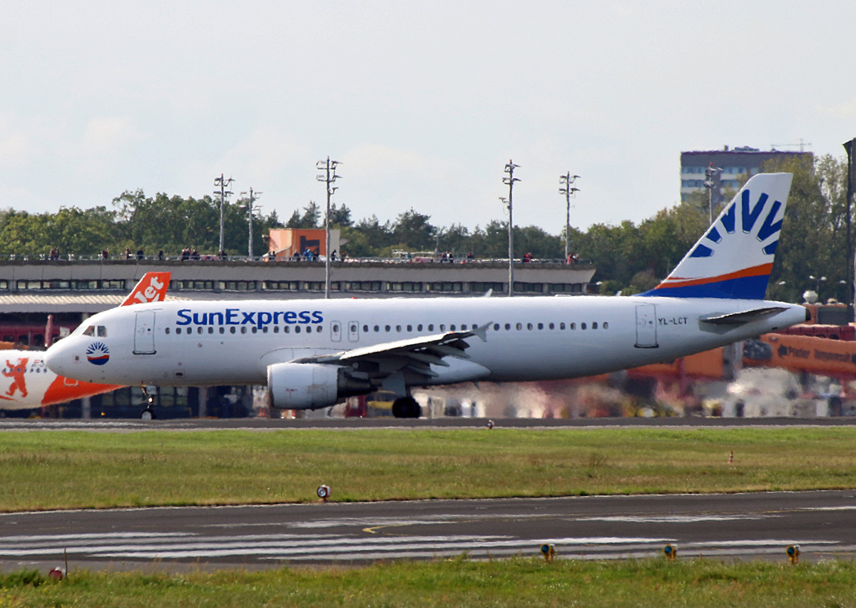 SunExpress Germany(SmartLynx), Airbus A 320-214, YL-LCT, TXL, 06.10.2019