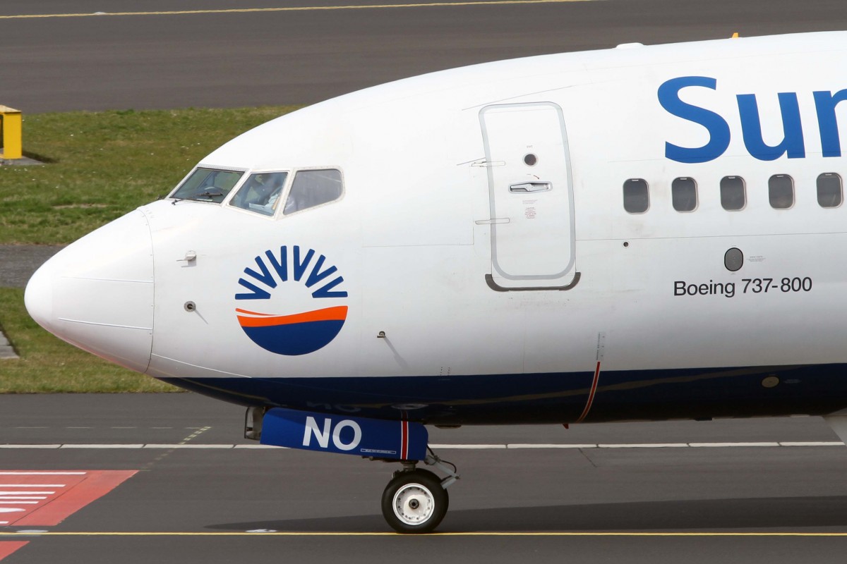 SunExpress, TC-SNO, Boeing, 737-8HC wl (Bug/Nose), 03.04.2015, DUS-EDDL, Düsseldorf, Germany