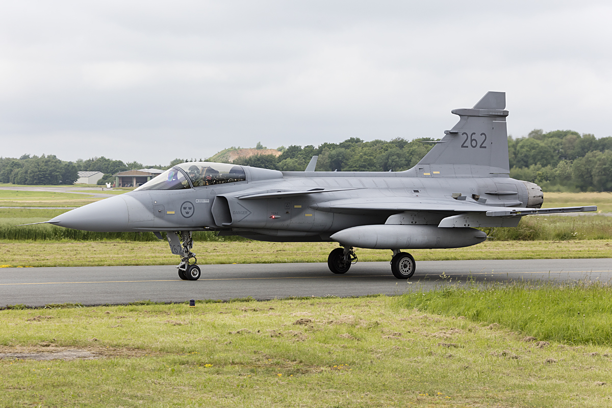 Sweden - Air Force, 39262, Saab, JAS-39C Gripen, 24.06.2016, EBFS, Florennes, Belgium 




