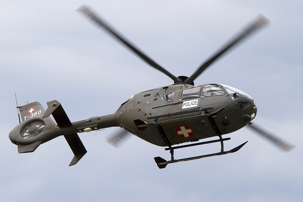 Swiss Air Force, T-360, Eurocopter, EC-635, 29.08.2014, LSMP, Payerne, Switzerland 



