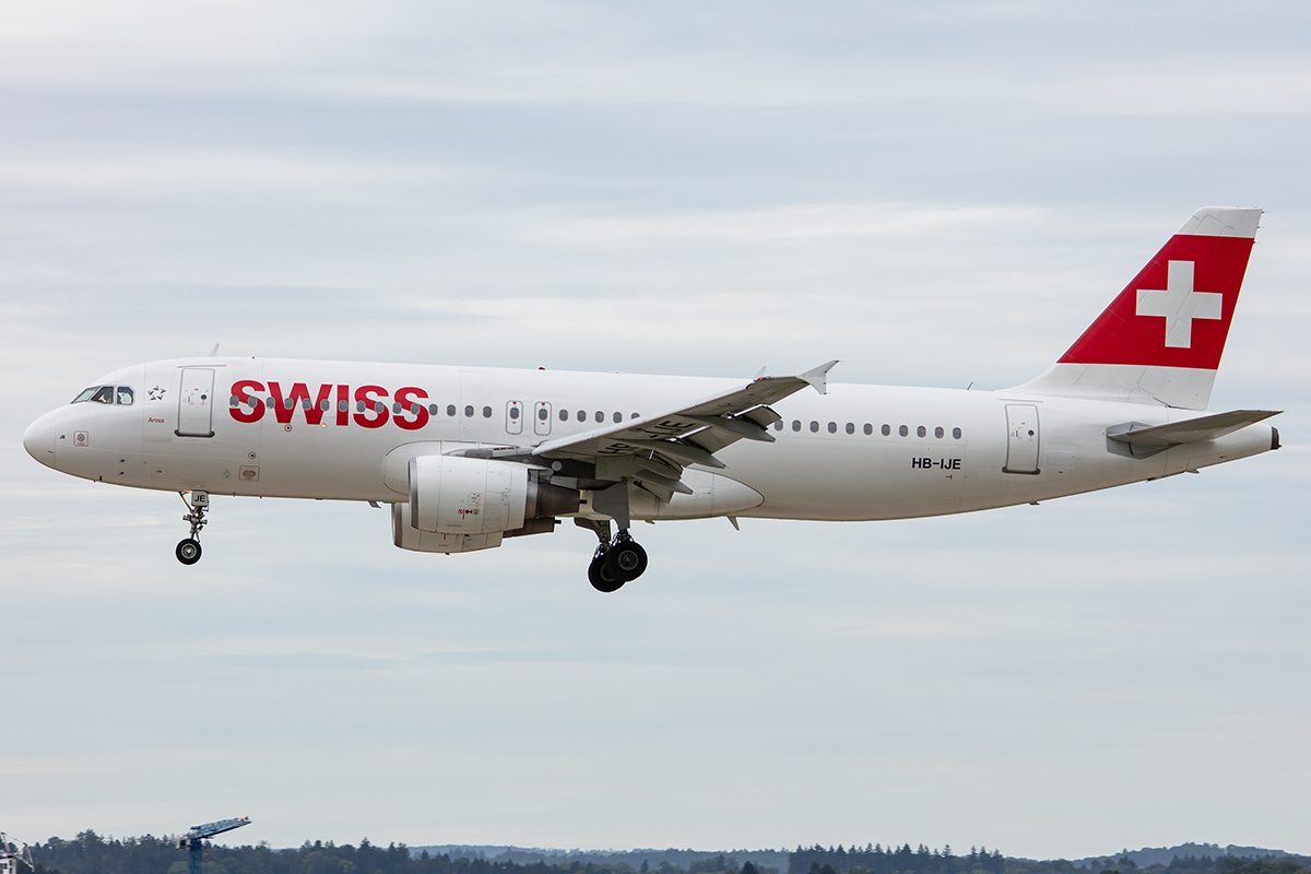 Swiss, HB-IJE, Airbus, A320-214, 17.08.2019, ZRH, Zürich, Switzerland


