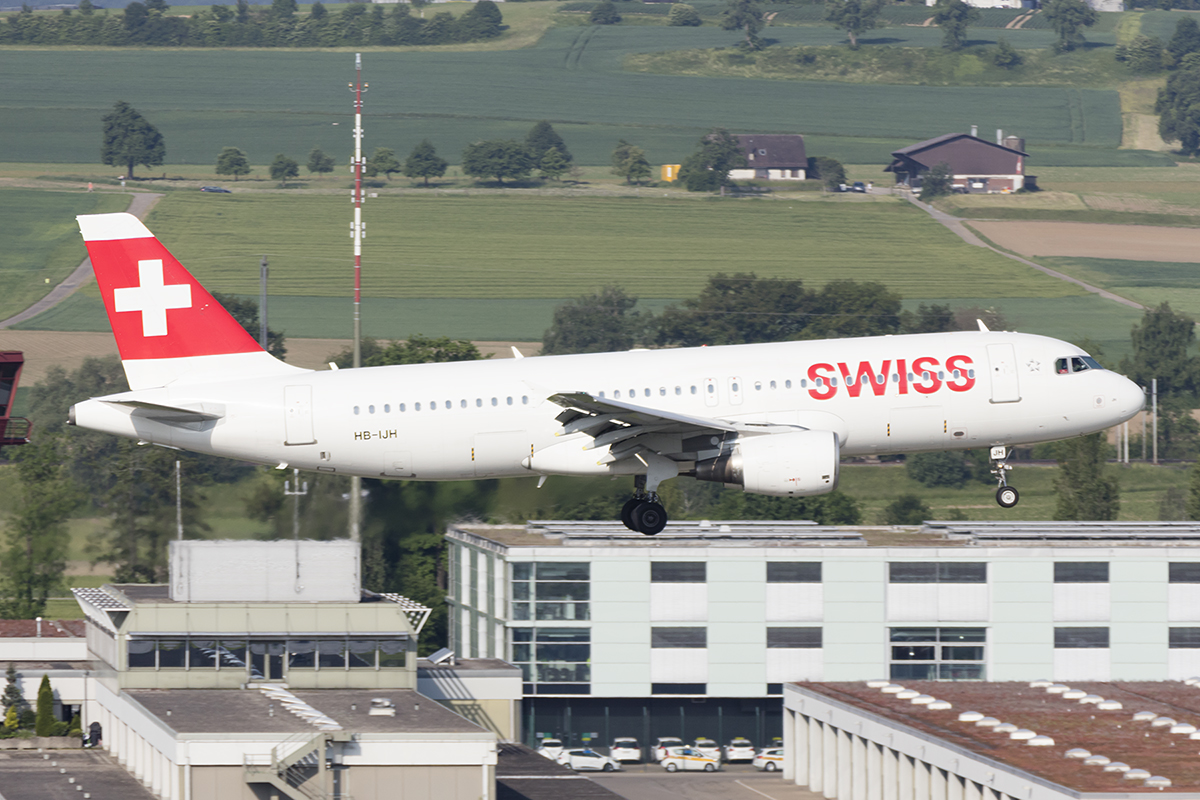 Swiss, HB-IJH, Airbus, A320-214, 25.05.2017, ZRH, Zürich, Switzerland 


