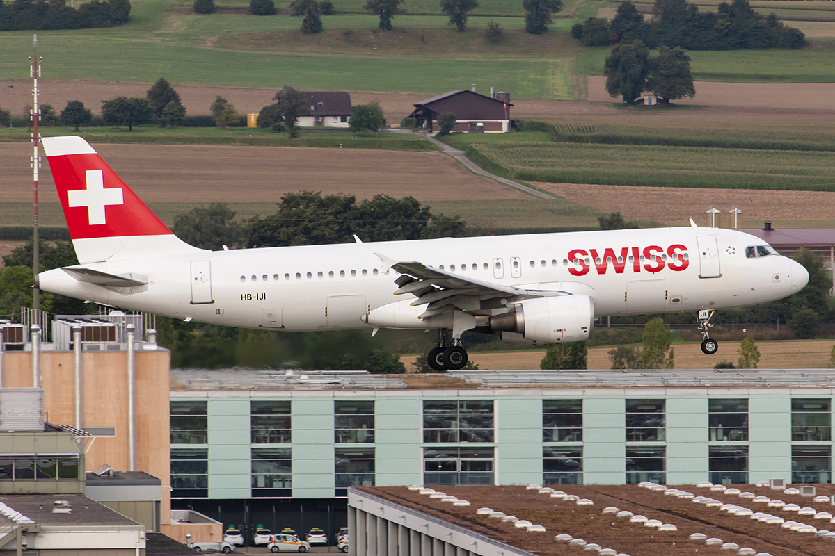 Swiss, HB-IJI, Airbus, A320-214, 17.08.2019, ZRH, Zürich, Switzerland


