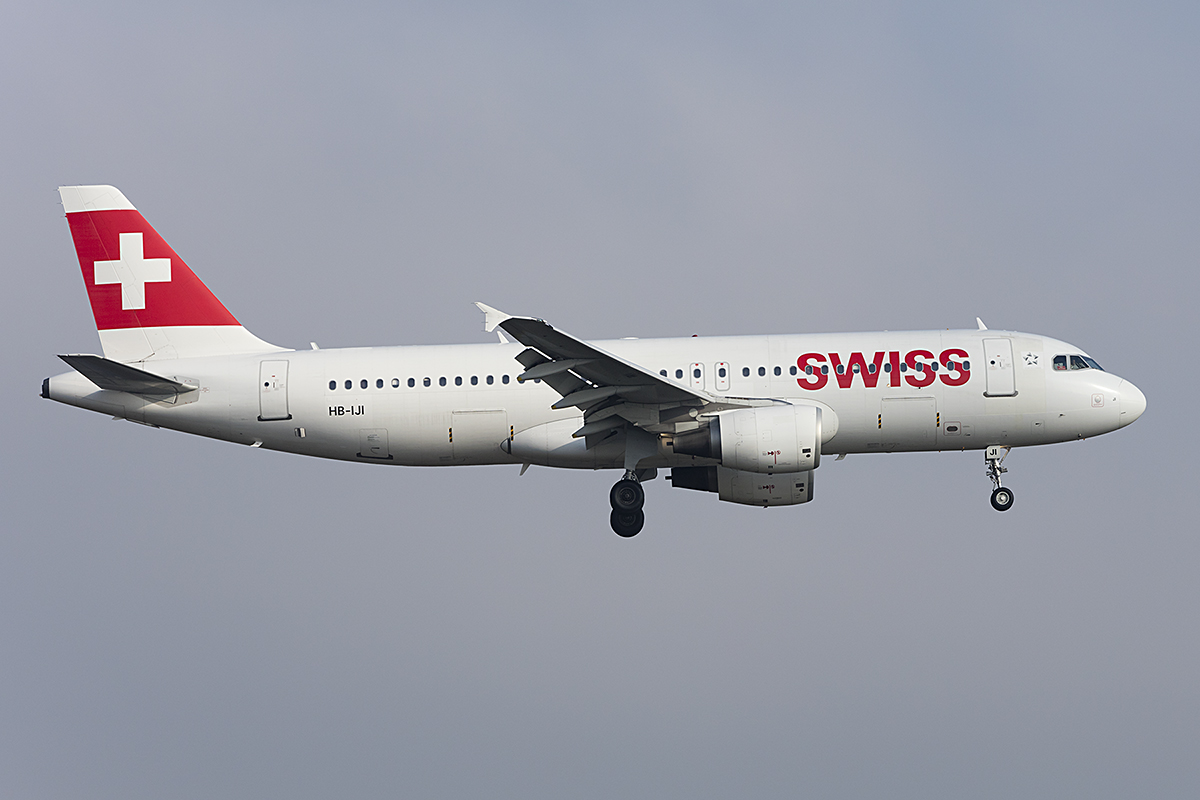Swiss, HB-IJI, Airbus, A320-214, 19.01.2019, ZRH, Zürich, Switzerland 


