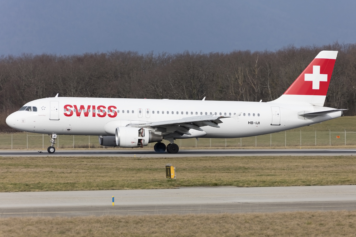 Swiss, HB-IJI, Airbus, A320-214, 30.01.2016, GVA, Geneve, Switzerland 



