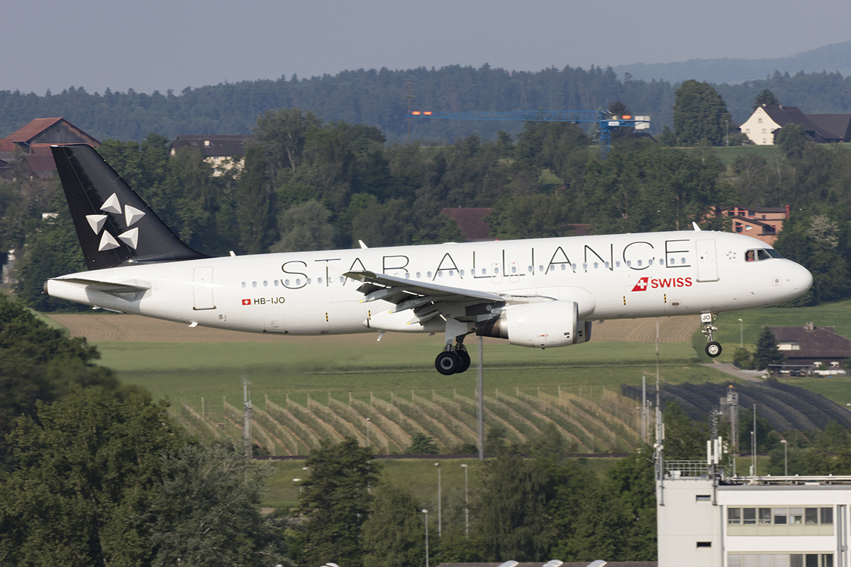 Swiss, HB-IJO, Airbus, A320-214, 25.05.2017, ZRH, Zürich, Switzerland

