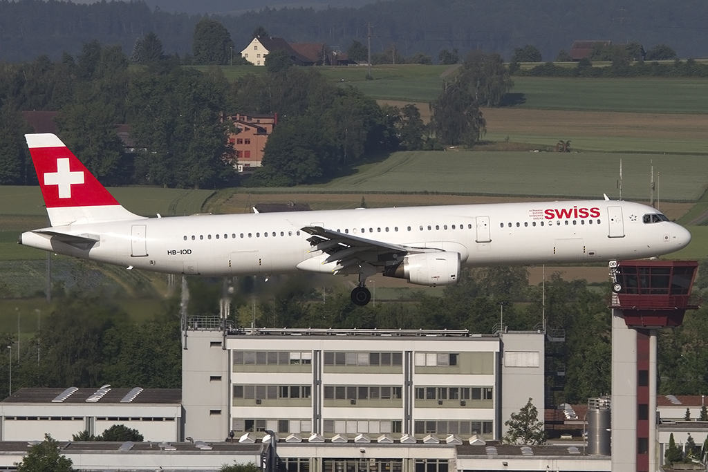 Swiss, HB-IOD, Airbus, A321-111, 08.06.2014, ZRH, Zuerich, Switzerland 



