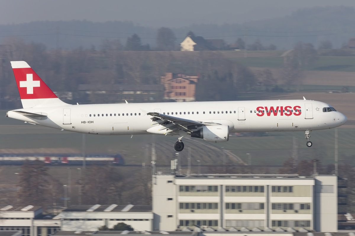 Swiss, HB-IOH, Airbus, A321-111, 19.03.2016, ZRH, Zürich, Switzenland





