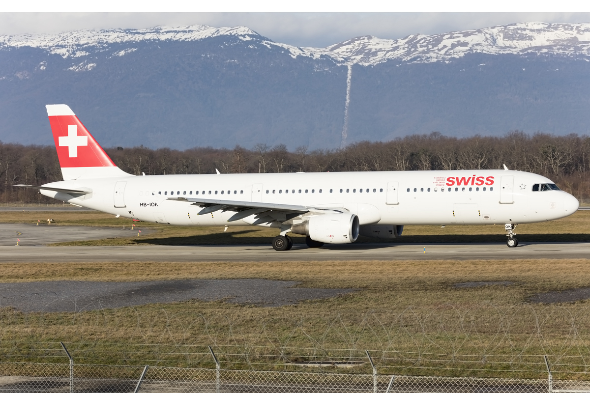 Swiss, HB-IOK, Airbus, A321-111, 30.01.2016, GVA, Geneve, Switzerland 



