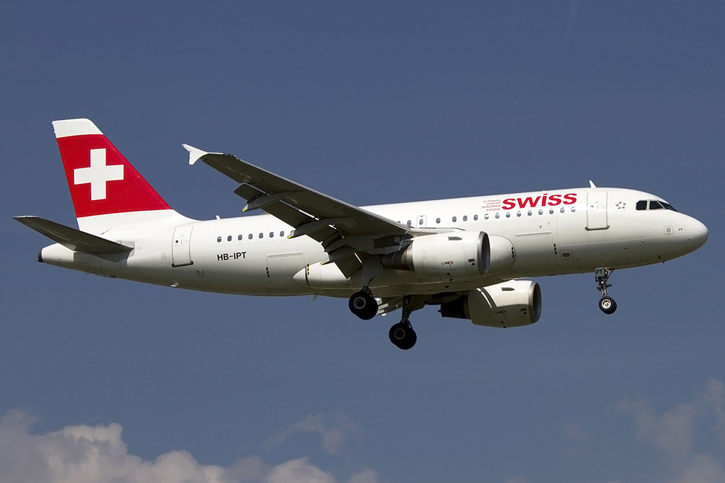 Swiss, HB-IPT, Airbus, A319-112, 31.08.2013, GVA, Geneve, Switzerland 



