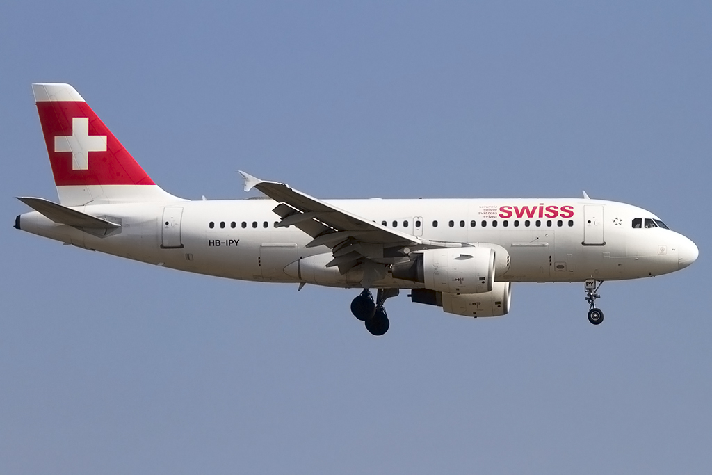 Swiss, HB-IPY, Airbus, A319-112, 09.03.2014, ZRH, Zürich, Switzerland 



