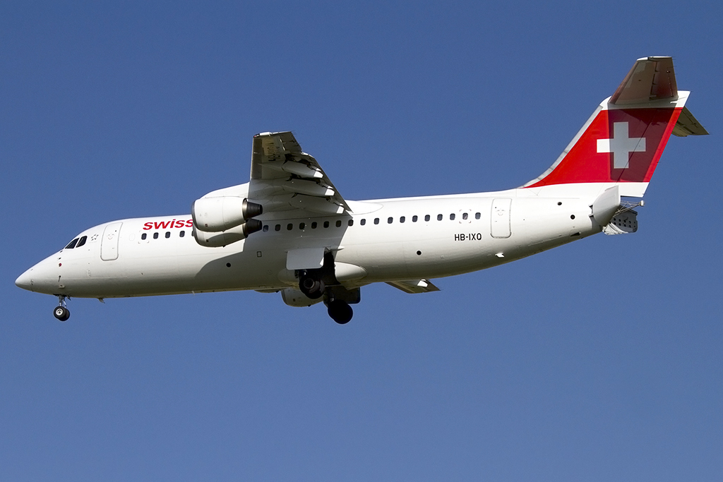 Swiss, HB-IXQ, BAe, Avro RJ-100, 17.05.2014, BRU, Brüssel, Belgium 


