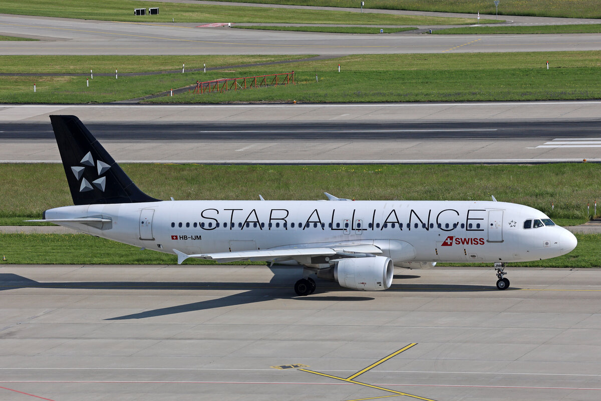 SWISS International Air Lines, HB-IJM, Airbus A320-214, msn: 635,  Richterswil , 29.Mai 2023, ZRH Zürich, Switzerland.