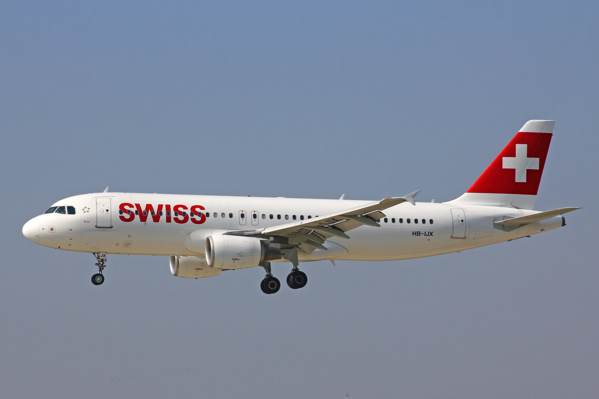 SWISS International Air Lines, HB-IJX, Airbus A320-2314,  Bulle , 31.August 2016, ZRH Zrich, Switzerland.