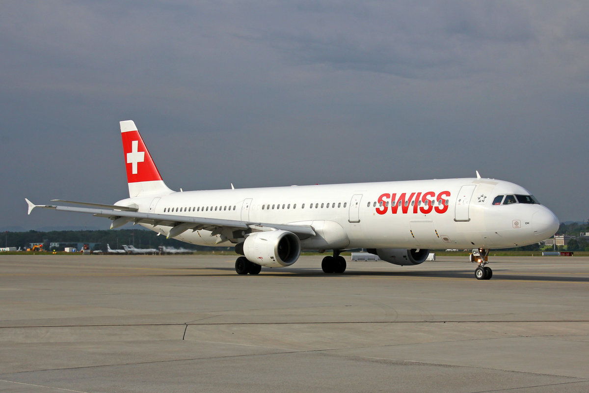 SWISS International Air Lines, HB-IOH, Airbus A321-111, msn: 664,  Wengen , 25.Mai 2019, ZRH Zürich, Switzerland.