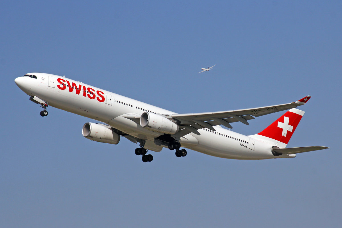 SWISS International Air Lines, HB-JHJ, Airbus A330-343X,  Appenzell , 08.Juli 2017, ZRH Zürich, Switzerland.
