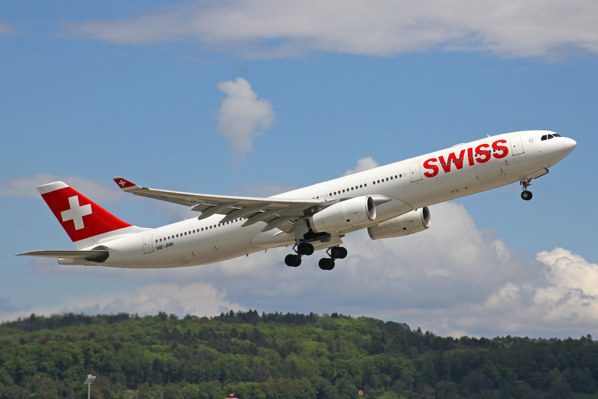 SWISS International Air Lines, HB-JHK, Airbus A330-343X,  Herisau , 13.Mai 2017, ZRH Zürich, Switzerland.