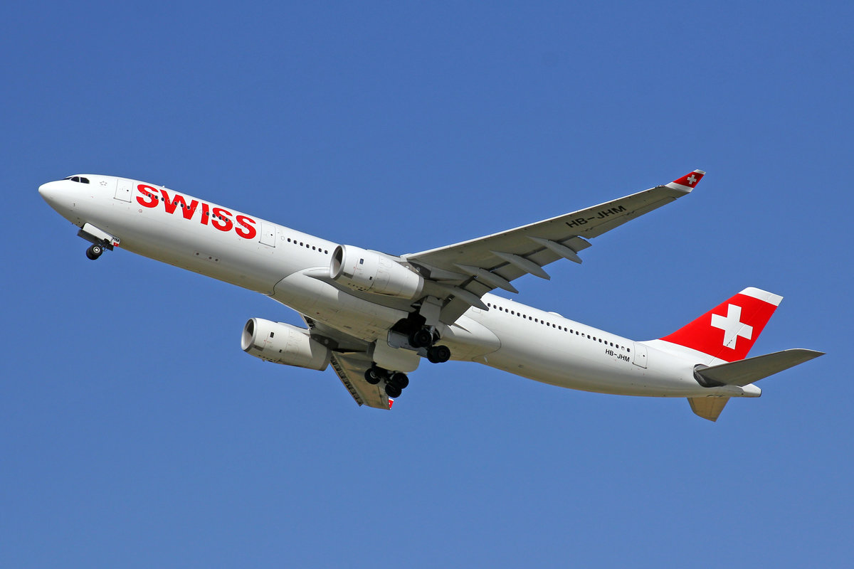 SWISS International Air Lines, HB-JHM, Airbus A330-343X, 08.Juli 2017, ZRH Zürich, Switzerland.