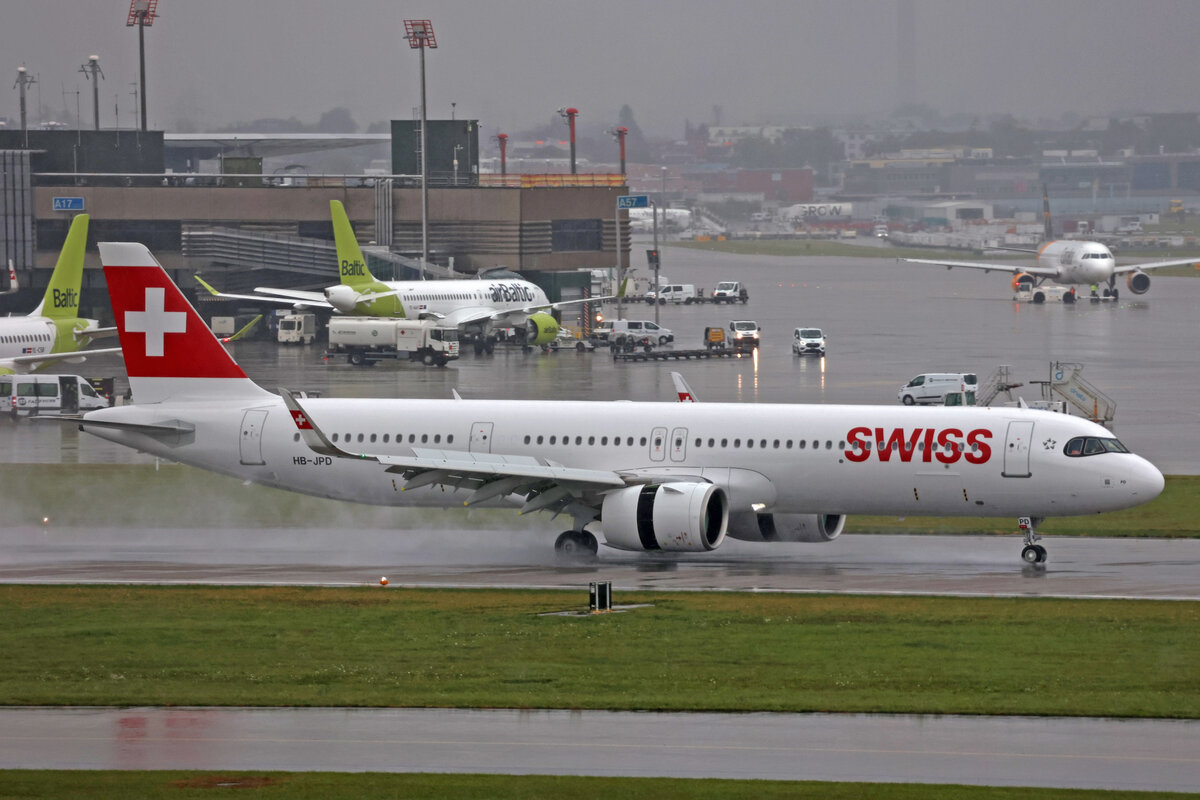SWISS International Air Lines, HB-JPD, Airbus A321-271NX, msn: 11406,  Carouge , 14.Oktober 2023, ZRH Zürich, Switzerland.