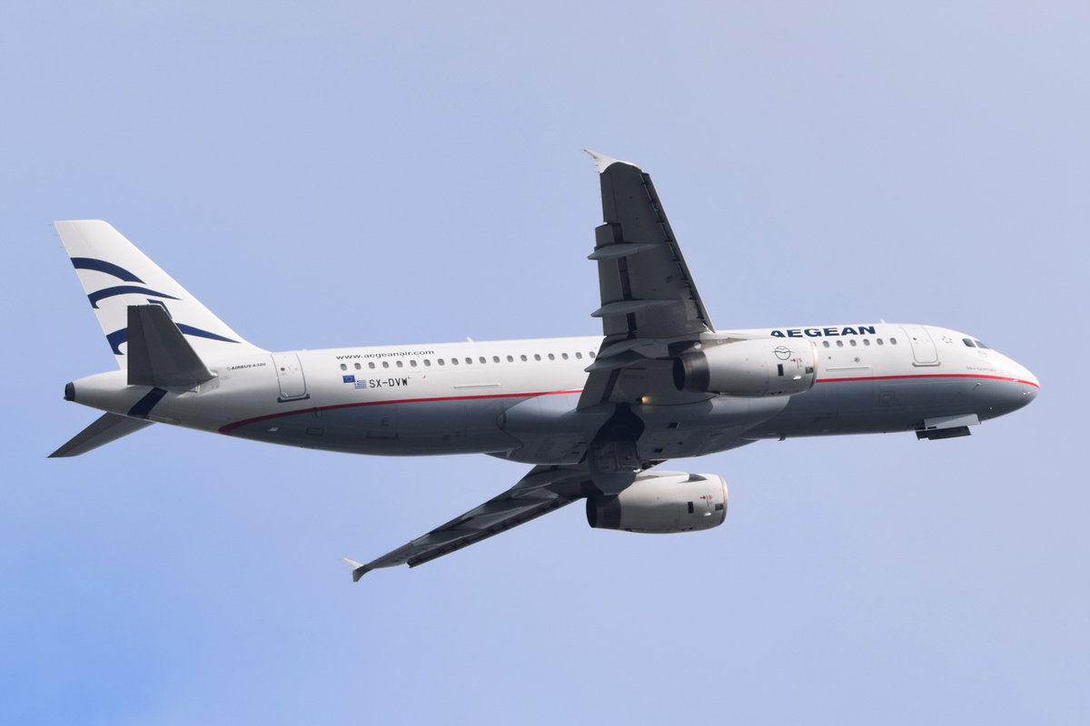 SX-DVM Aegean Airlines Airbus A320-232  , MUC , 11.05.2018