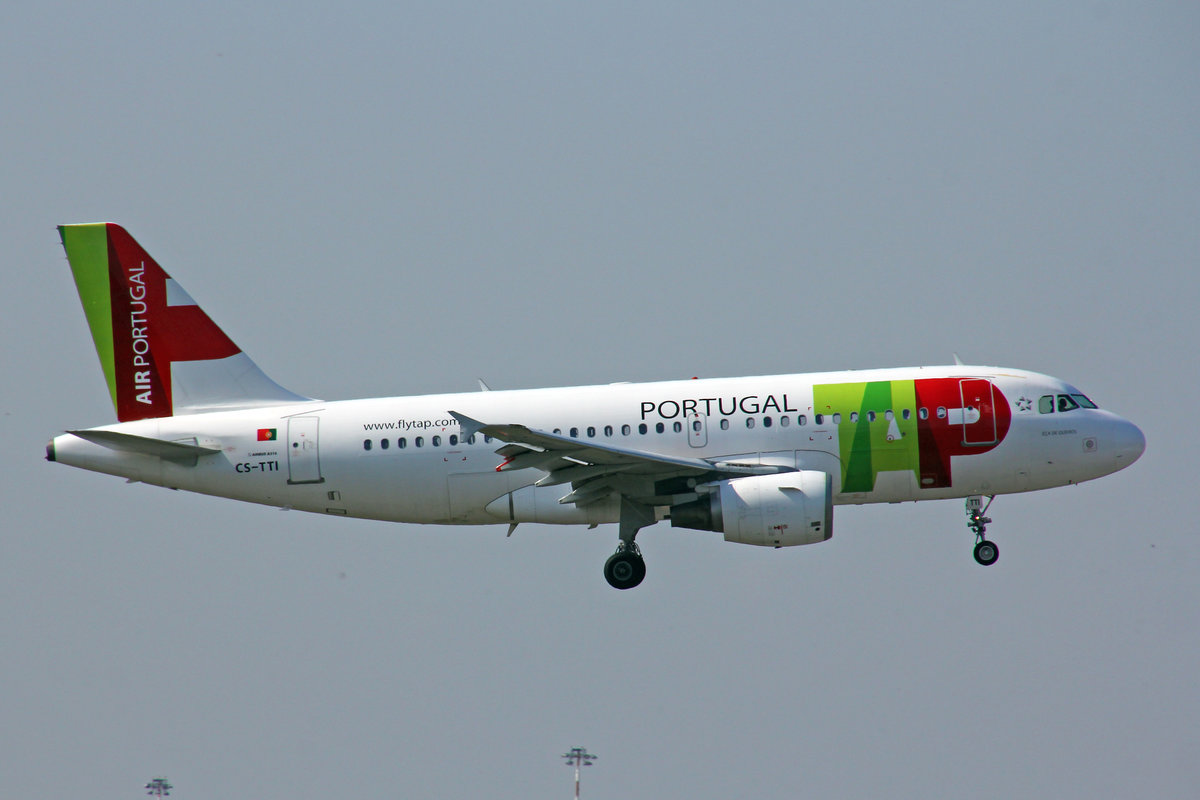 TAP Air Portugal, CS-TTI, Airbus A319-111, msn: 933,  Eca de Queiros , 30.September 2020, MXP Milano-Malpensa, Italy.