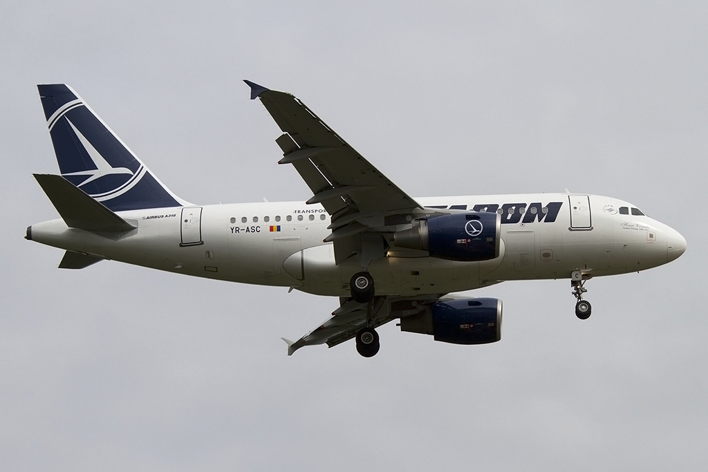 Tarom, YR-ASC, Airbus, A318-111, 08.06.2015, FRA, Frankfurt, Germany





