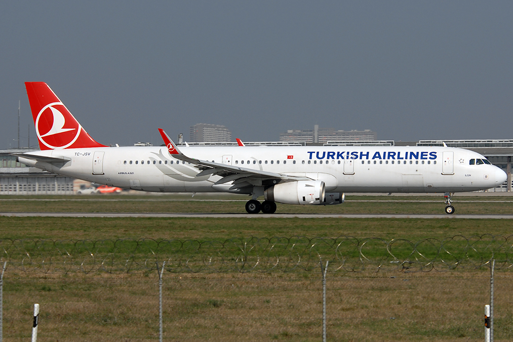 TC-JSV Airbus A321-231 01.04.2019