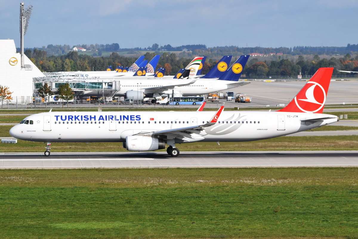 TC-JTM Turkish Airlines Airbus A321-231(WL)  , MUC , 06.10.2017