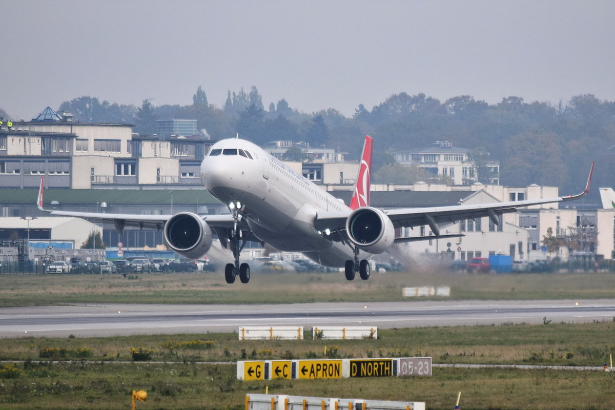 TC-LSJ Turkish Airlines Airbus A321-271NX , 01.11.2019 , XFW