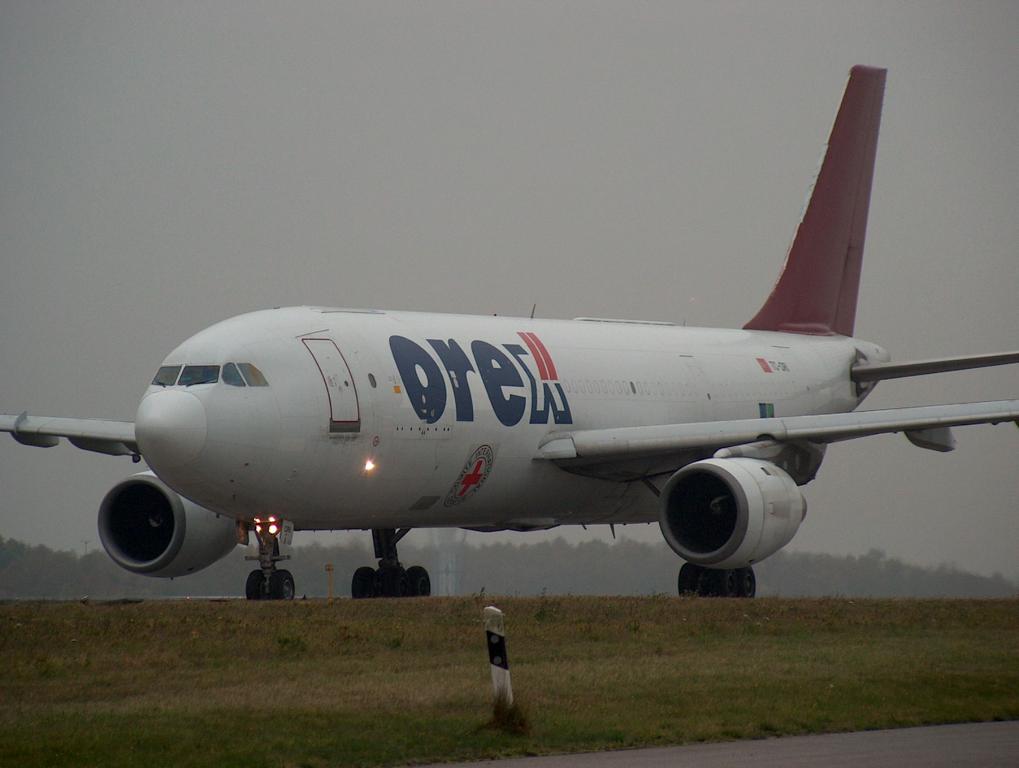 TC-ORI, Airbus A 300B4-200 von Orex Cargo in Luxembourg