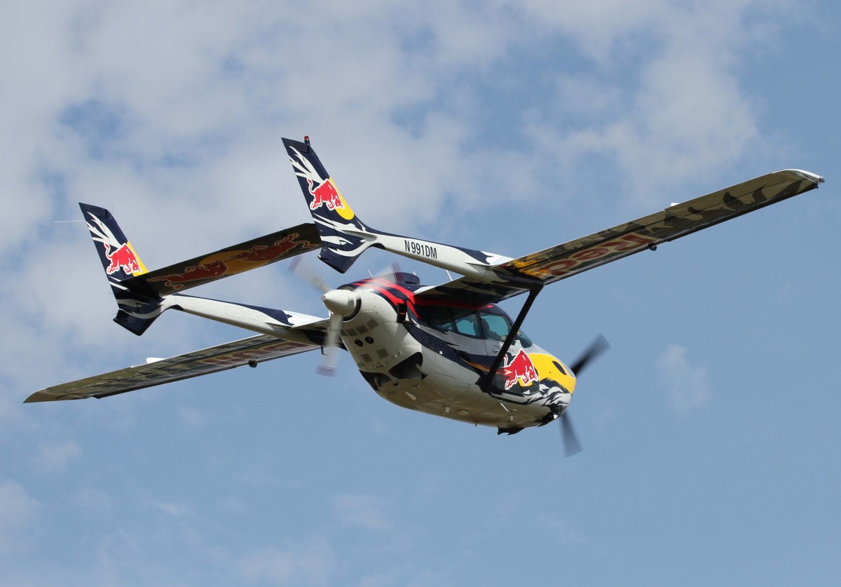 The Flying Bulls, Cessna, 337 D Super Skymaster, 23.08.2013, EDMT, Tannheim (Tannkosh '13), Germany