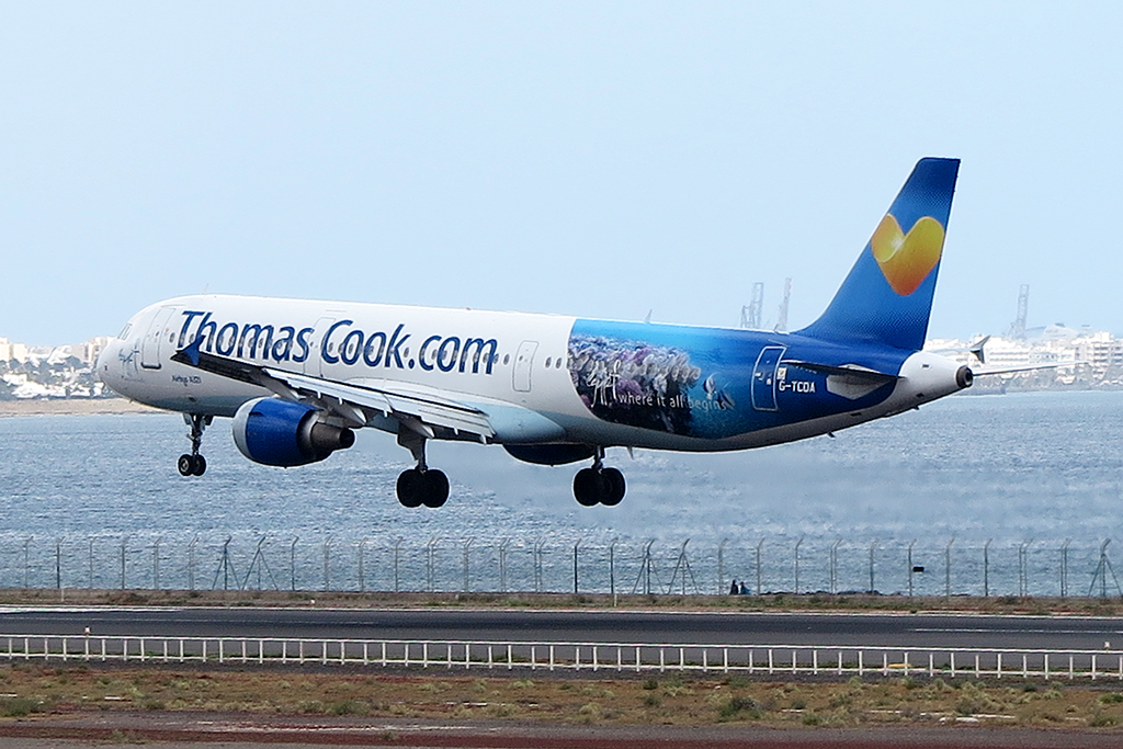 Thomas Cook Airlines, G-TCDA, Airbus, A321-211, 19.03.2015, ACE, Arrecife, Spain 



