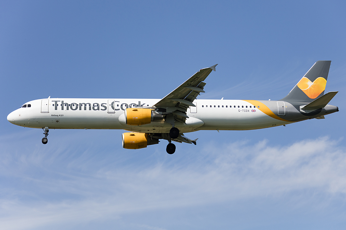 Thomas Cook Airlines, G-TCDX, Airbus, A321-211, 18.05.2016, BSL, Basel, Switzerland



