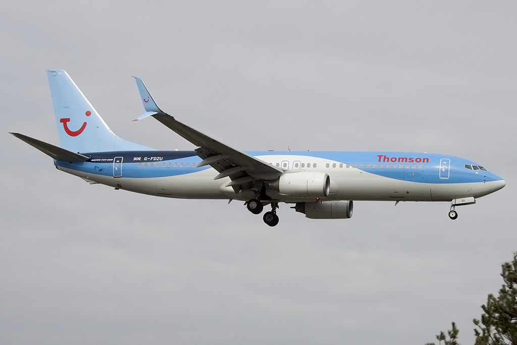 Thomsonfly, G-FDZU, Boeing, B737-8K5, 28.03.2015, GVA, Geneve, Switzerland 



