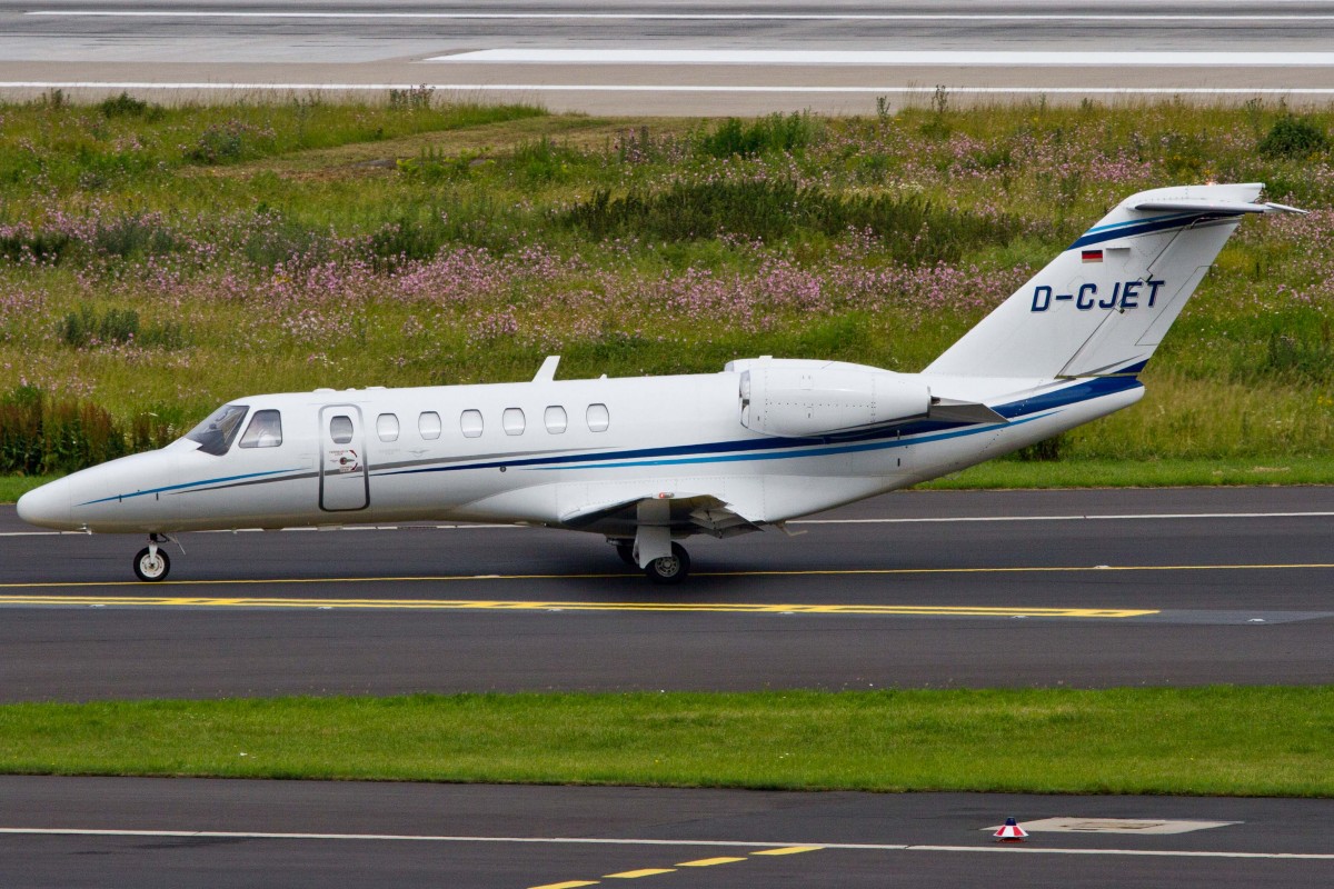 Thyssen Krupp AG (BLI), D-CJET, Cessna, 525 B Citatation CJ-3, 27.06.2015, DUS-EDDL, Düsseldorf, Germany