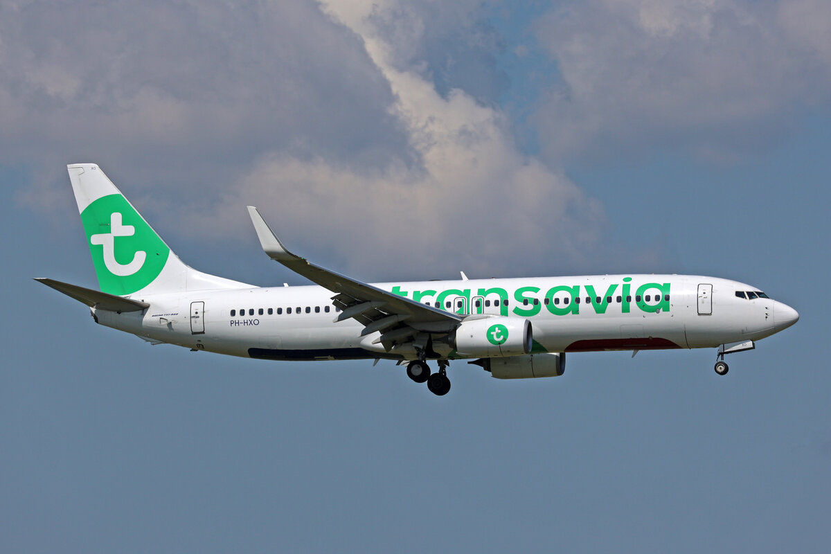 Transavia Airlines, PH-HXO, Boeing B737-8K2, msn: 62577/7367, 20.Mai 2023, AMS Amsterdam, Netherlands.