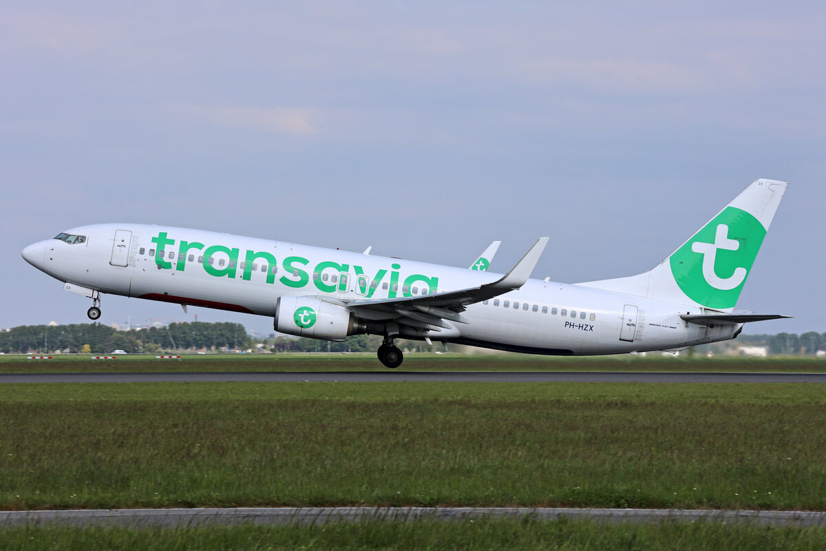 Transavia Airlines, PH-HZX, Boeing B737-8K2, msn: 28248/1126, 20.Mai 2023, AMS Amsterdam, Netherlands.