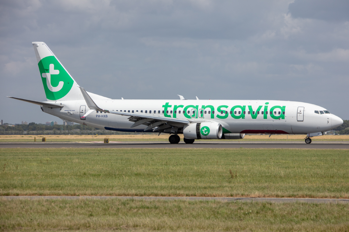 Transavia, PH-HXB, Boeing, B737-8K2, 02.07.2023, AMS, Amsterdam, Niederlande